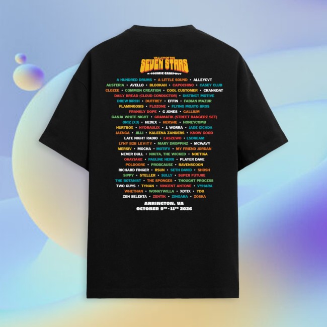 Valley Of The Seven Stars Merch Store Seven Stars - '26 Line Up