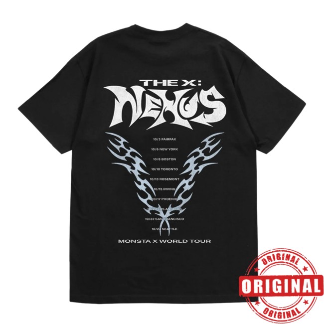monsta x グッズ 52 Monsta X Merch Store Nexus Tour Tee - Favishirt
